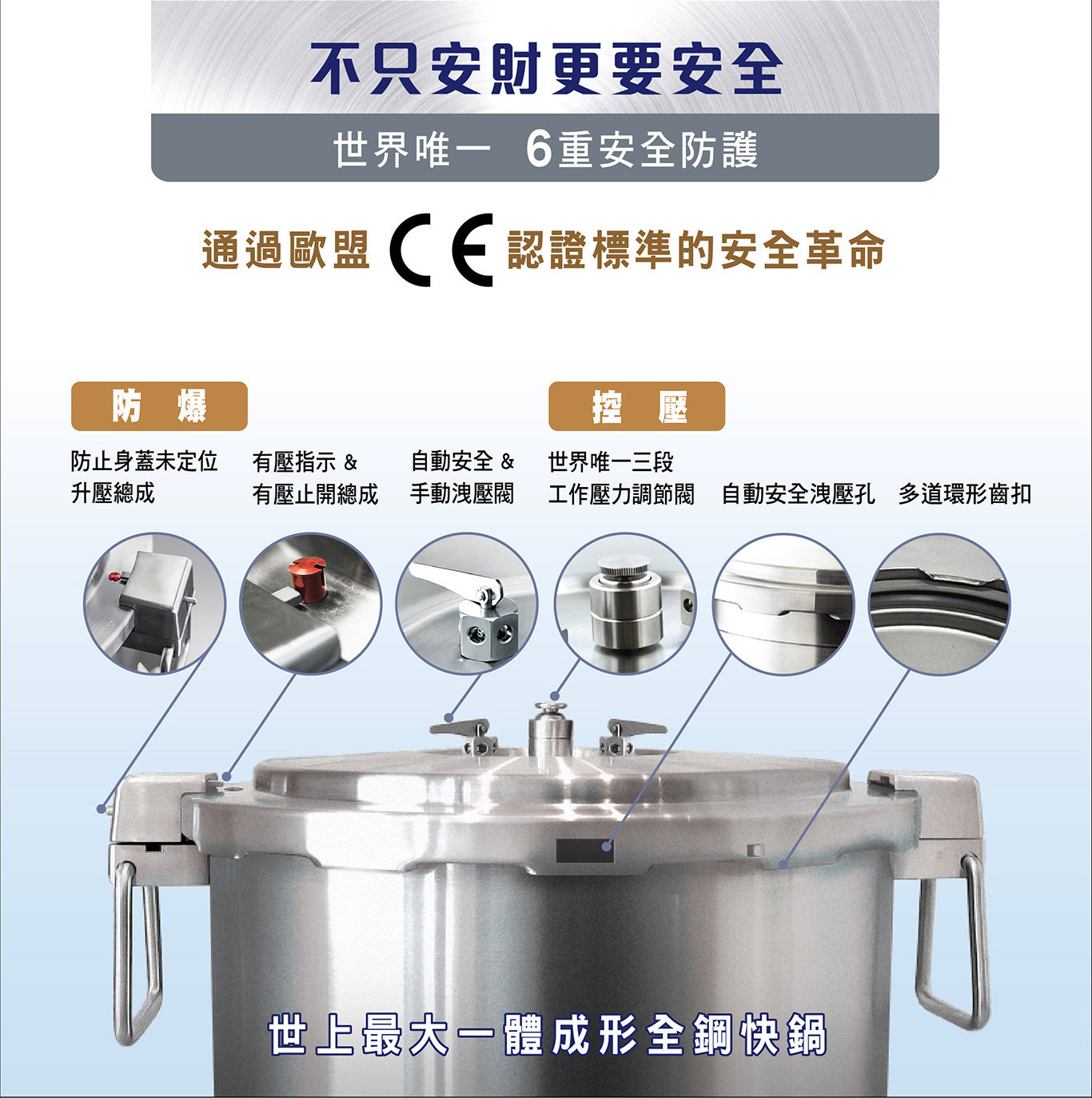 Buffalo 全鋼商用快鍋